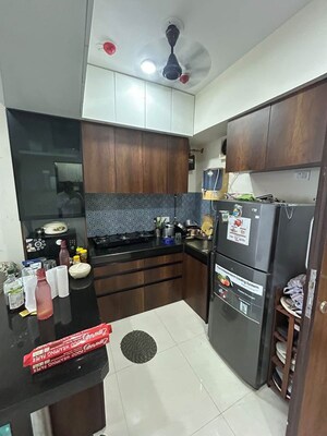 Kitchen in 1 BHK Apartment at Lodha Crown Quality Homes, Majiwada – for Rent