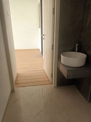 Bathroom in 2 BHK Apartment at Aurum Q Islands, Ghansoli – for Rent