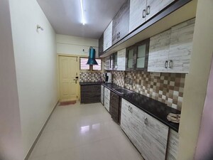 Kitchen in 3 BHK Apartment at Cox Town – for Sale