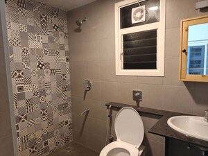 Bathroom in 2 BHK Apartment at Sobha Dream Gardens, Thanisandra Main Road – for Rent