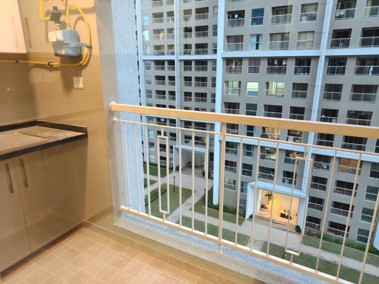 Balcony, sobha-dream-gardens 2 Bedroom 667 Sq.Ft. Apartment In Thanisandra Main Road Bangalore 10704257
