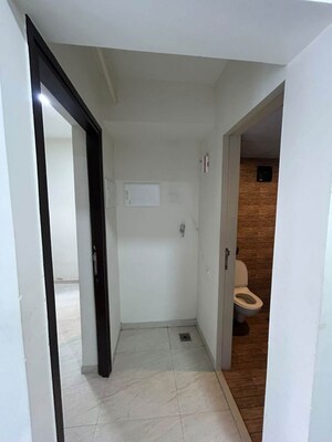 Building Lobby in 1 BHK Apartment at Lodha Crown Quality Homes, Majiwada – for Rent