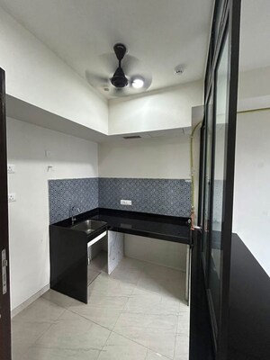 Kitchen in 1 BHK Apartment at Lodha Crown Quality Homes, Majiwada – for Rent