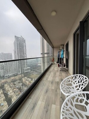 Balcony in 2.5 BHK Apartment at M3M Heights, Sector 65 – for Rent