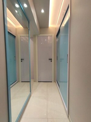 Building Lobby in 2 BHK Apartment at Rustomjee Urbania Azziano, Thane West – for Rent