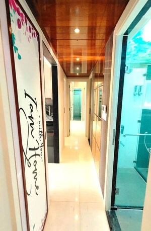 Building Lobby in 2 BHK Apartment at Rustomjee Urbania Azziano, Thane West – for Rent