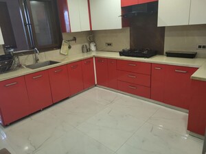 Kitchen in 3 BHK Builder Floor at Orchid Island, Sector 51 – for Rent