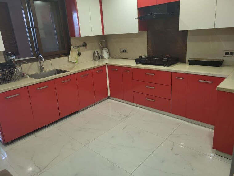 Kitchen, orchid-island 3 Bedroom 2100 Sq.Ft. Builder Floor In Sector 51 Gurgaon 10704324