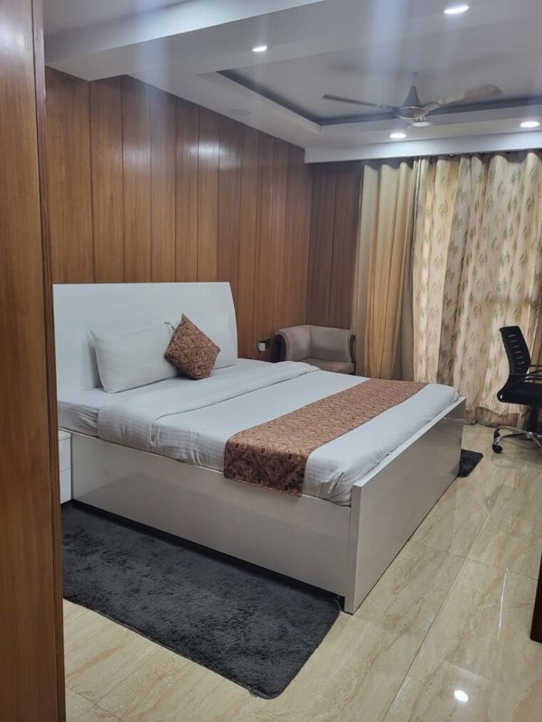 Bedroom, orchid-island 3 Bedroom 2100 Sq.Ft. Builder Floor In Sector 51 Gurgaon 10704324