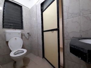 Bathroom in 1 BHK Apartment at Sarthak CHS Goregaon, Goregaon East – for Rent