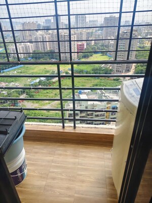 Balcony in 2 BHK Apartment at Lucky  Nine Galaxy, Mira Road – for Rent