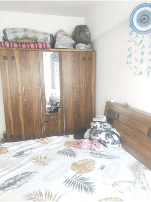 Bedroom in 1 BHK Apartment at Ramesh Hermes Heritage Phase 2, Shastrinagar – for Rent