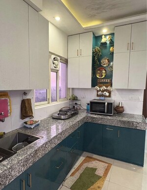 Kitchen in 3 BHK Builder Floor at Rajouri Garden – for Rent