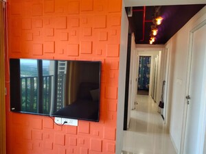 Kitchen in 2 BHK Apartment at Rustomjee Urbania Aurelia, Thane West – for Rent