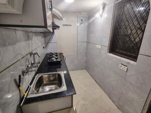 Kitchen in 3 BHK Builder Floor at Malviya Nagar – for Rent