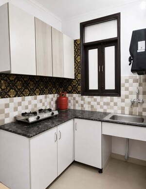 Kitchen in 2 BHK Builder Floor at Subhash Nagar – for Rent