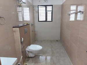 Bathroom in 3 BHK Apartment at Universal Ecogreens, Lokhra – for Rent