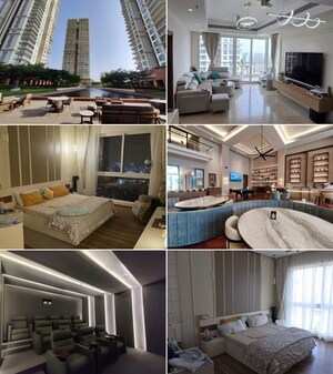 Kitchen in 3.5 BHK Apartment at Unitech Uniworld Gardens 2, Sector 47 – for Rent