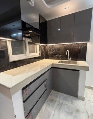Kitchen in 3 BHK Builder Floor at Subhash Nagar – for Rent