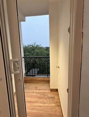 Balcony in 3 BHK Builder Floor at Subhash Nagar – for Rent
