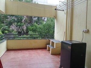 Balcony in 2 BHK Apartment at A.V.Bhat Oakwoods Apartment, Viman Nagar – for Rent