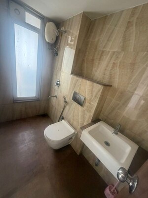 Bathroom in 1 BHK Apartment at Lodha Amara, Kolshet Road – for Rent