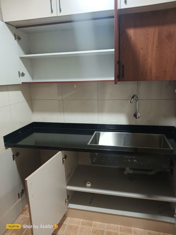 Kitchen in 2 BHK Builder Floor at Thanisandra Main Road – for Rent