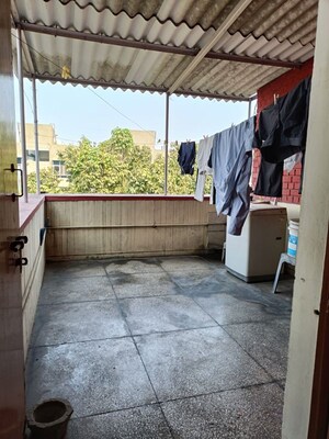 Balcony in 3 BHK Apartment at Vasundhara Enclave – for Sale