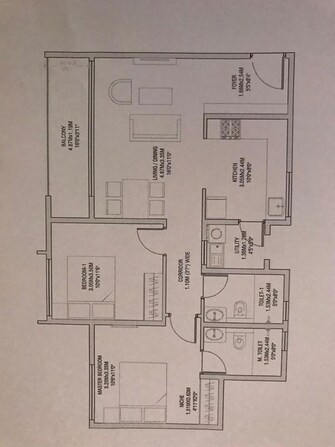 2 BHK 1179 Sq.Ft. Apartment in Godrej Splendour
