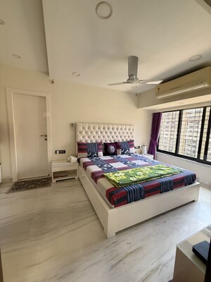 Master Bedroom in 3 BHK Apartment at Sheth 72 West, Andheri West – for Rent