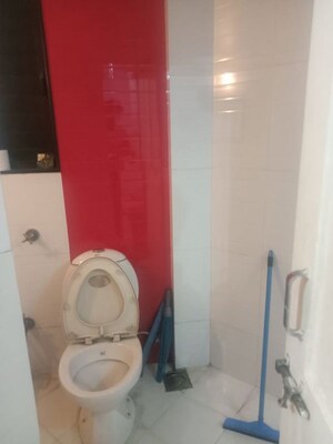 Bathroom in 3 BHK Apartment at Aundhe Khurd – for Rent