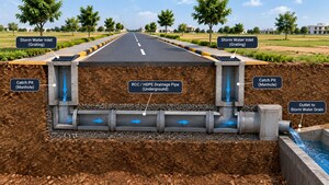  Plot – Exterior View View at Vasavi Archana White Lotus, Kethireddipally - for Sale