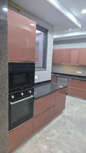 Kitchen in 3 BHK Builder Floor at Safdarjung Enclave – for Rent