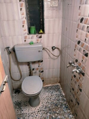Bathroom in 2 BHK Apartment at Sai Prem building, Bhayandar West – for Rent