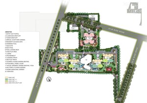 Master Plan in 3.5 BHK Apartment at Signature Global Tonino Lamborghini Residences, Sector 71 – for Sale