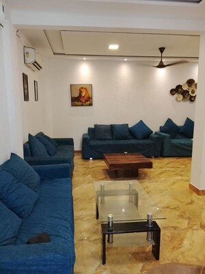 Living Room in 6 BHK Villa at Trupti Bungalows, Owale – for Rent