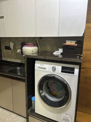Kitchen in 2 BHK Apartment at Grant Road – for Sale
