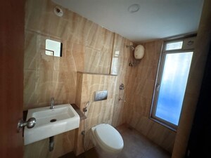 Bathroom in 2 BHK Apartment at Lodha Amara, Kolshet Road – for Rent