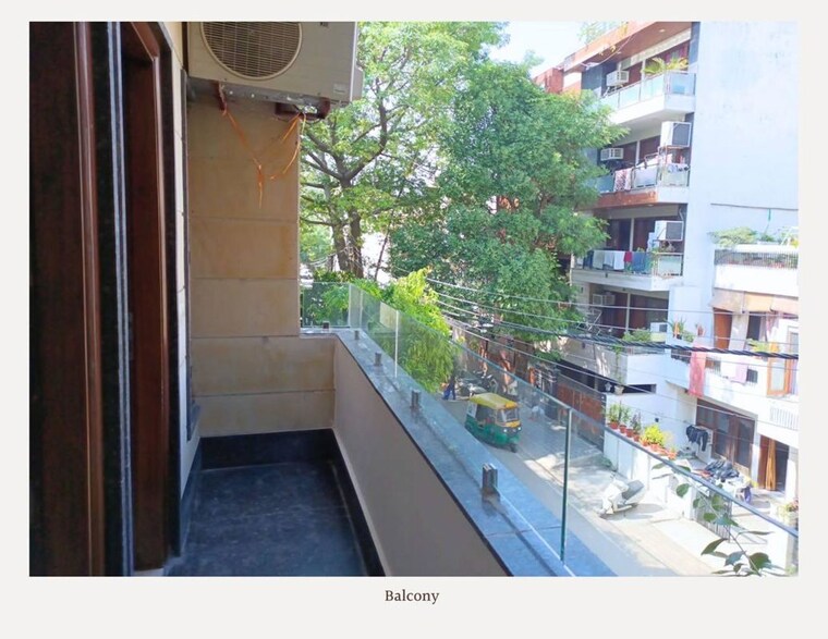 Balcony, safdarjung enclave 3 Bedroom 1600 Sq.Ft. Builder Floor In Safdarjung Enclave Delhi 10704718
