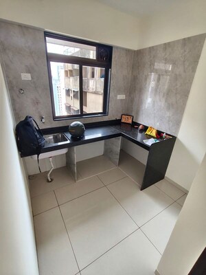 Kitchen in 1 BHK Apartment at Chandak 34 Park Estate, Goregaon West – for Rent