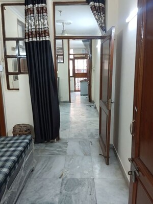 Building Lobby in 2 BHK Builder Floor at Lajpat Nagar I – for Rent