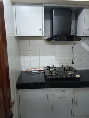 Kitchen in 2 BHK Builder Floor at Lajpat Nagar I – for Rent