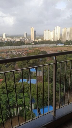 Balcony in 2 BHK Apartment at Kalpataru Paramount, Kapur Bawdi – for Rent
