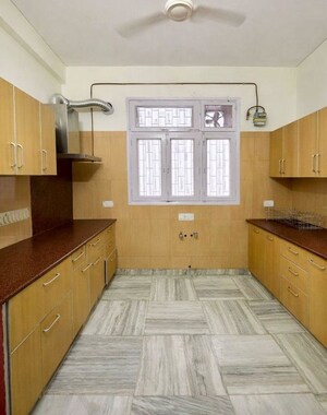 Kitchen in 6+ BHK Builder Floor at Safdarjung Enclave – for Rent