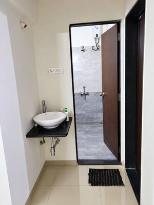 Bathroom in 1 BHK Apartment at Ayaan Society , Wagholi – for Sale