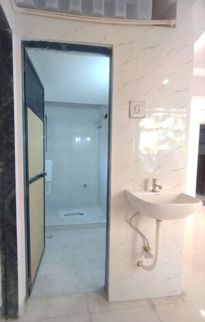 Bathroom in 2 BHK Apartment at Godavari Villa, Kharghar – for Rent