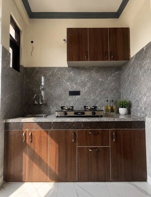 Kitchen in 2 BHK Builder Floor at Tagore Garden – for Rent