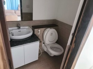 Bathroom in 3 BHK Builder Floor at Sector 21 – for Rent