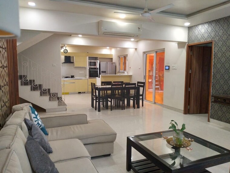 Living Room, atul-westernhills-villa 4 Bedroom 2825 Sq.Ft. Villa In Baner Pune 10696210