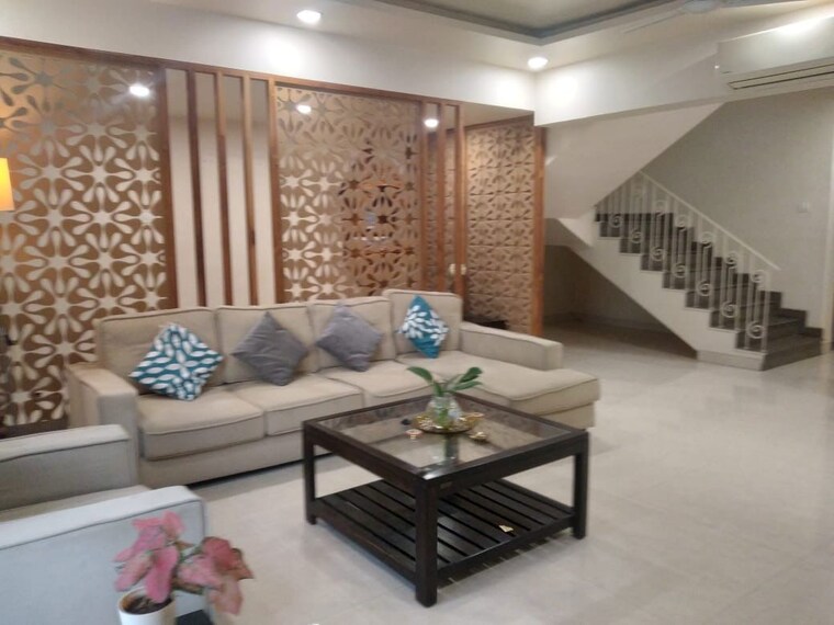 Living Room, atul-westernhills-villa 4 Bedroom 2825 Sq.Ft. Villa In Baner Pune 10696210